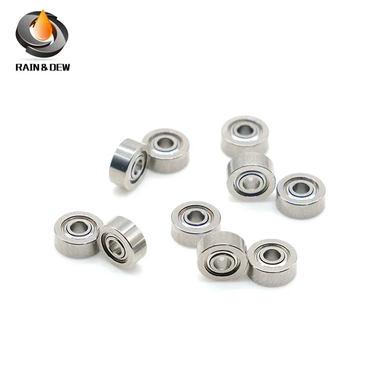 10PCS SMR62ZZ 2X6X2.5mm Stainless Steel ABEC-9 Ball Bearings MR62ZZ RC Model Bearings SMR62ZZ MR62ZZ L-620ZZ