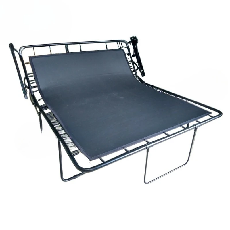 

Flip folding two-person sofa bed accessories, hidden tri-fold bed hardware with plates, multi-functional stretch furniture