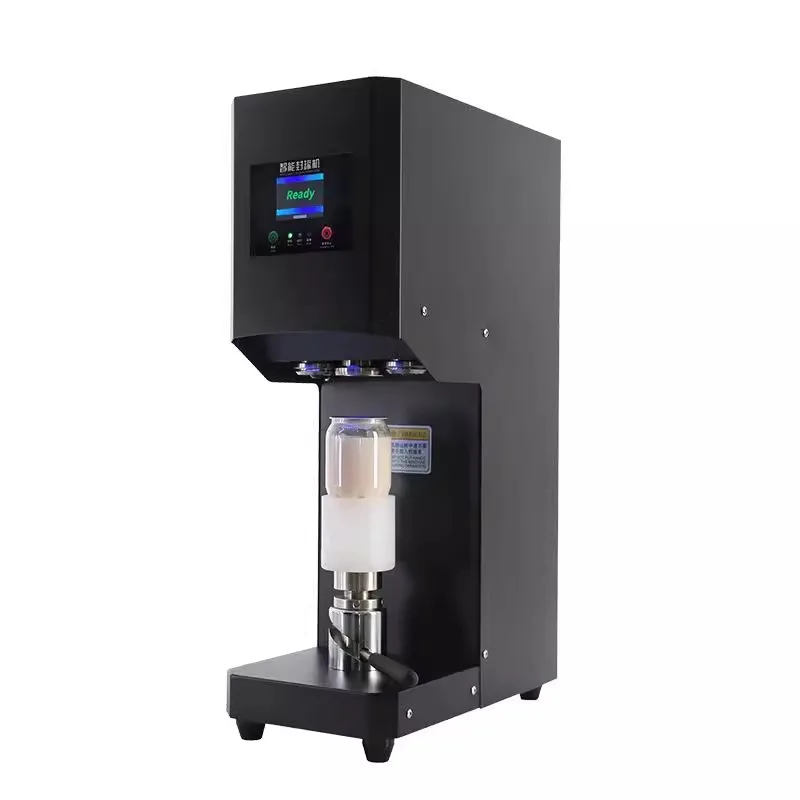 

Commercial Can Sealing Machine 330/500/650ml Can Sealer 55mm Caliber Milk Tea Beverage Bottle PET Aluminum Bottle