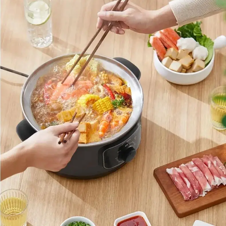 Midea electric steamer, stewing and cooking all-in-one multi-functional pot, electric cooking pot, and separate electric hot pot