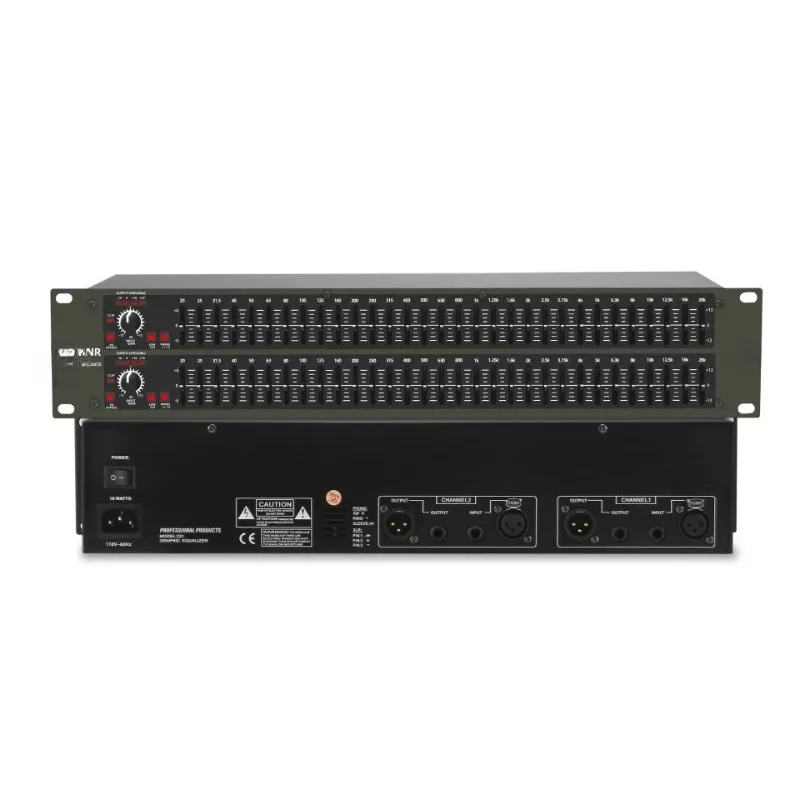 Professional audio equalizer home KTV stage performance bar noise reduction tuning audio processor