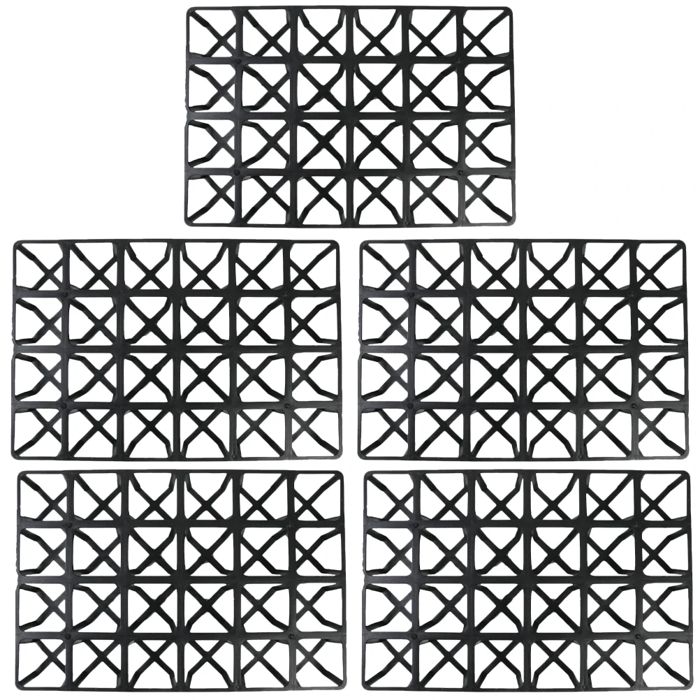 

5Pcs Nursery Pot Holder Planting Stand 24-Hole Grow Tray Rack Germination Seedling Propagation Gardening Supplies