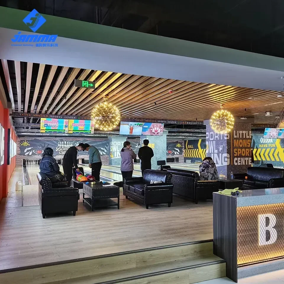 New bowling alley 6-8 bowling lanes equipment Adult Children bowling machine - view 4