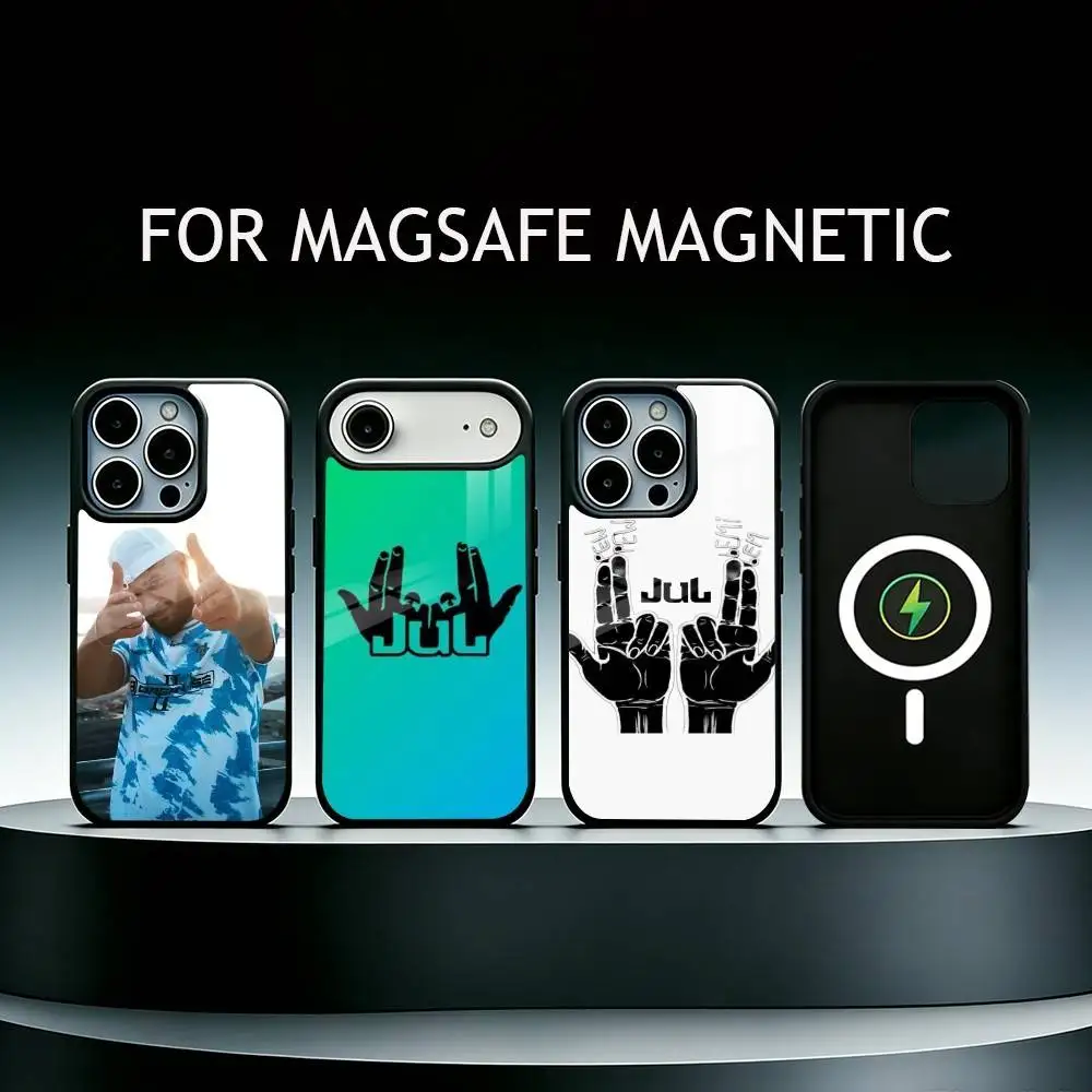 

Rapper JuL Cest P-Pas Des Lol Phone Case For iPhone17,16,15,14,13,12,11 Plus,Pro Max Magnetic For Magsafe Wireless Charging
