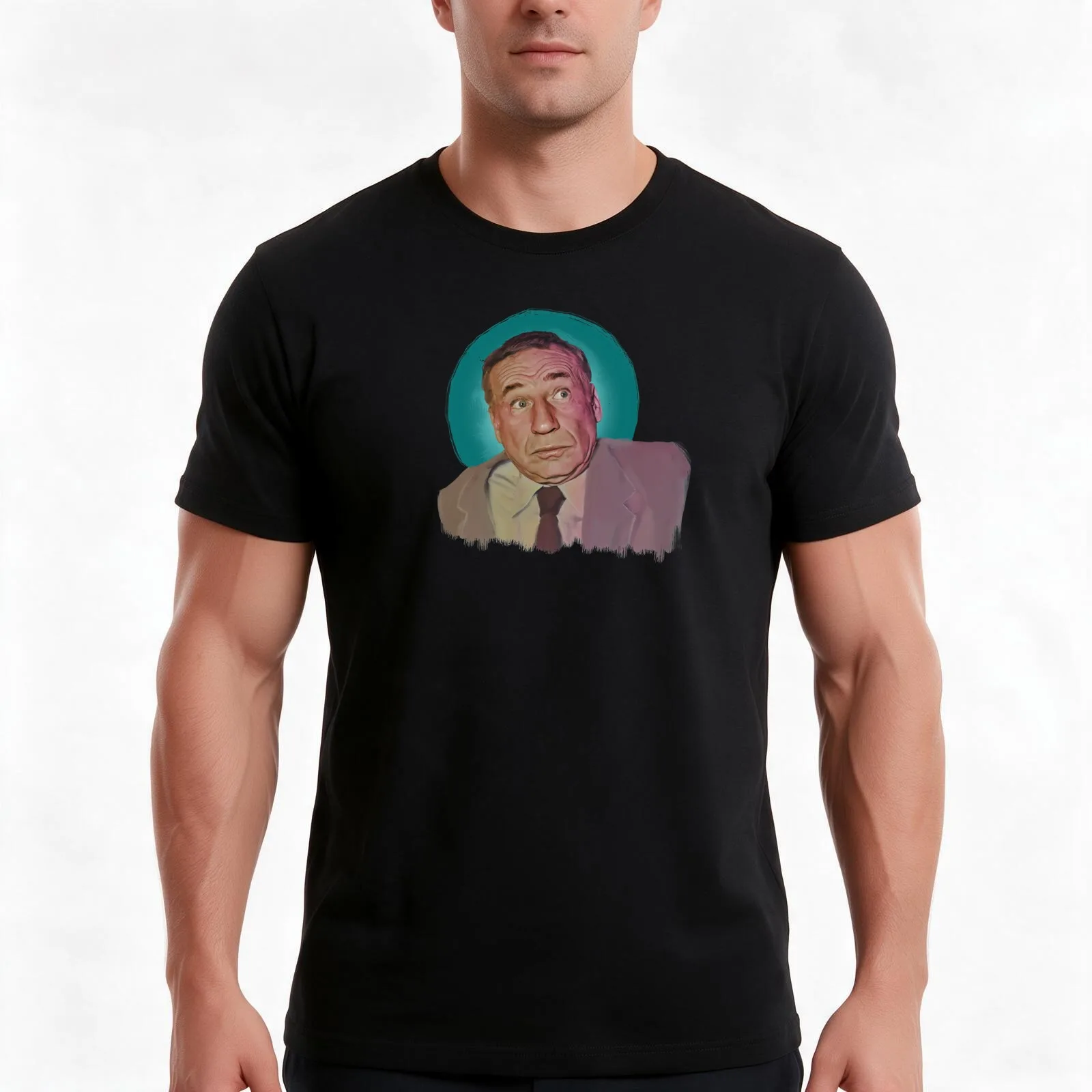 MEL BROOKS - Famous standup comedian Portraits T-Shirt Summer Casual Cotton Tee Oversized Streetwear Tops Unisex Men Women