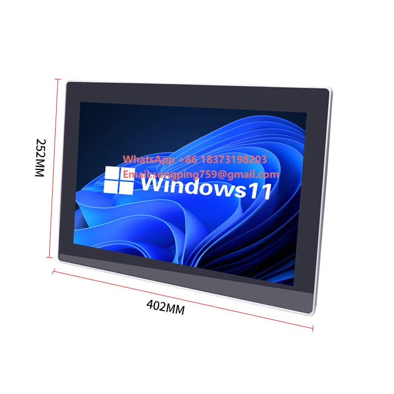 

Новый полностью герметичный 15,6-дюймовый промышленный компьютер без вентиляторов, моноблок с USB-интерфейсом и емкостным сенсорным экраном