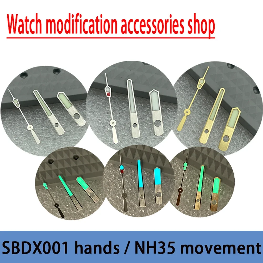 SeiL SBDX001 high-end modified needle NH35 movement large MM batch of flower needle fashion wild pointer