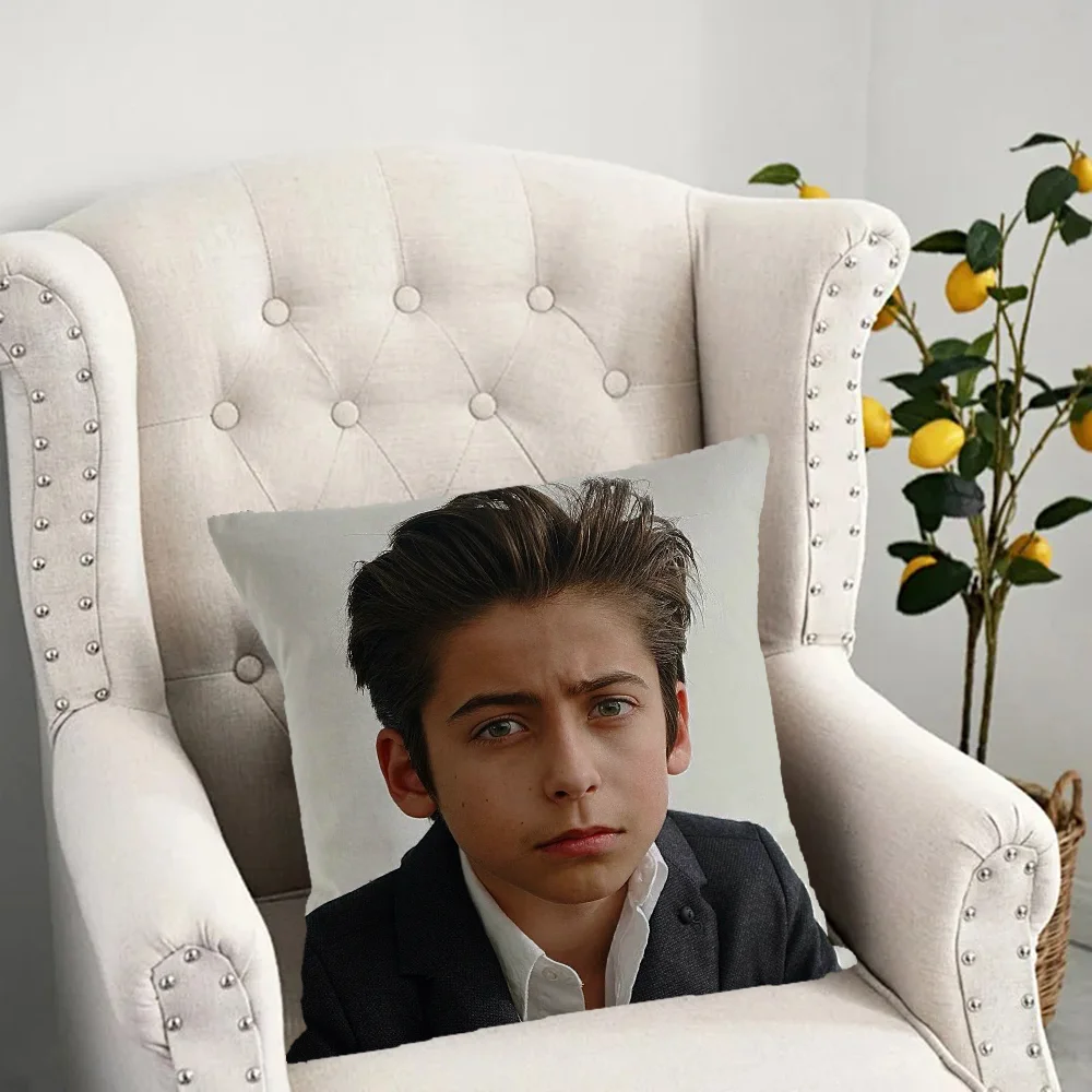 Aidan Gallagher Stardew Valley Decorative Pillows for Sofa Cushions Rainbow Six Siege 45 × 45 Cushion Cover Bratz Kanye Pillow