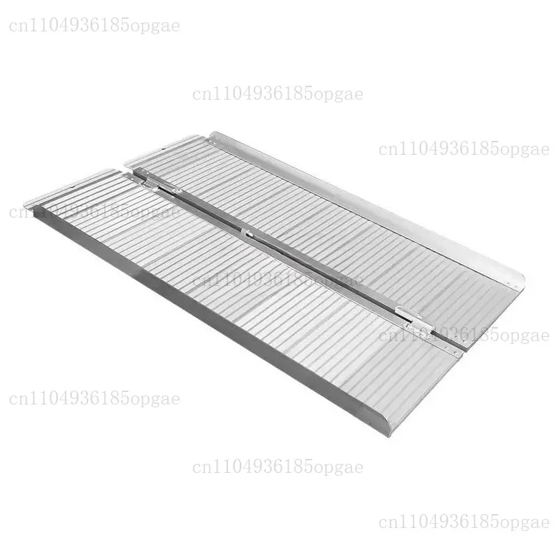 Aluminum Alloy Barrier Free Ramp Portable Mobile Folding Step Over Stair Ramp Board