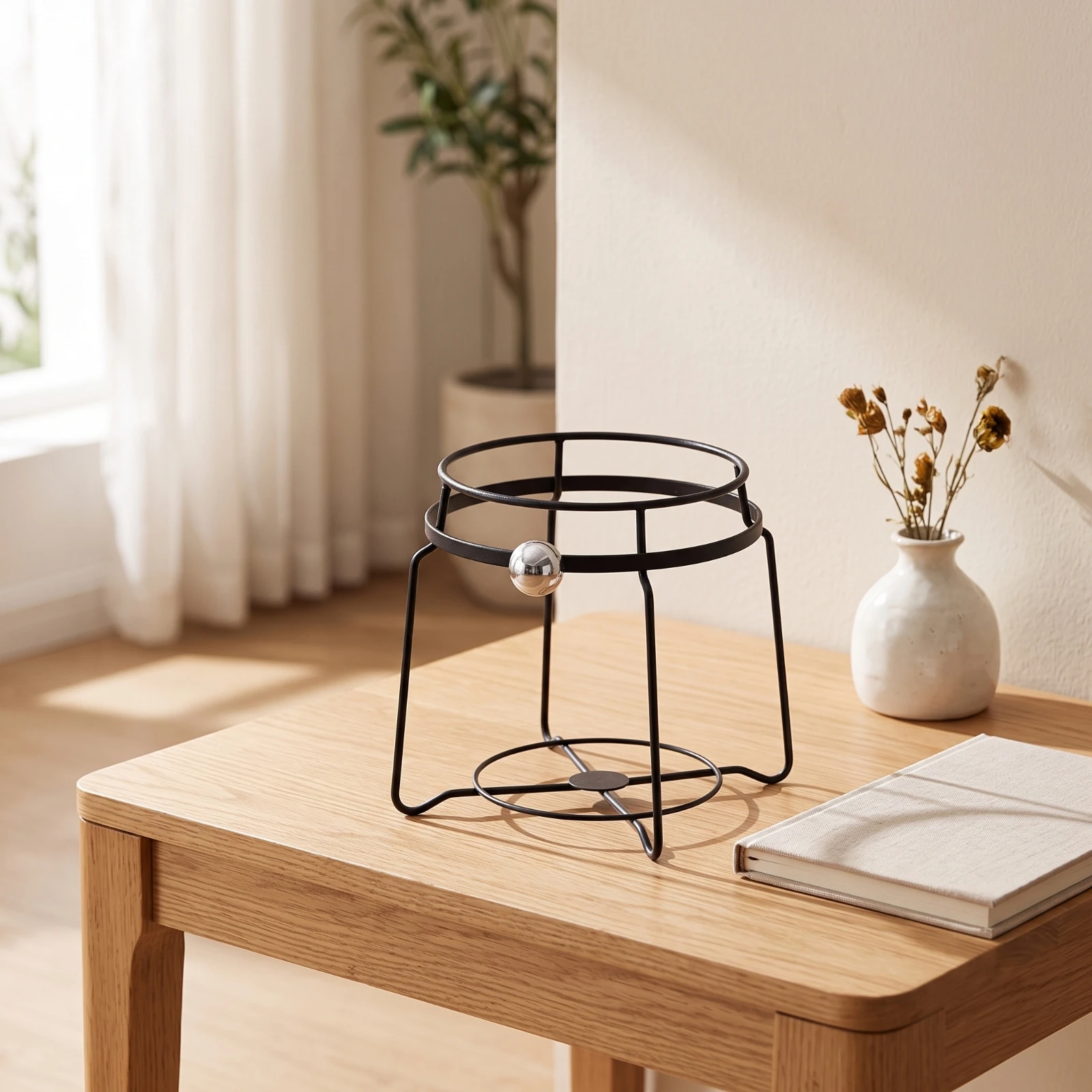 Trash Bag Holder Space-Saving Trash Bag Stand with Clamping Loop Waste Stand Easy to Use Organizer Sturdy for Home Cooks