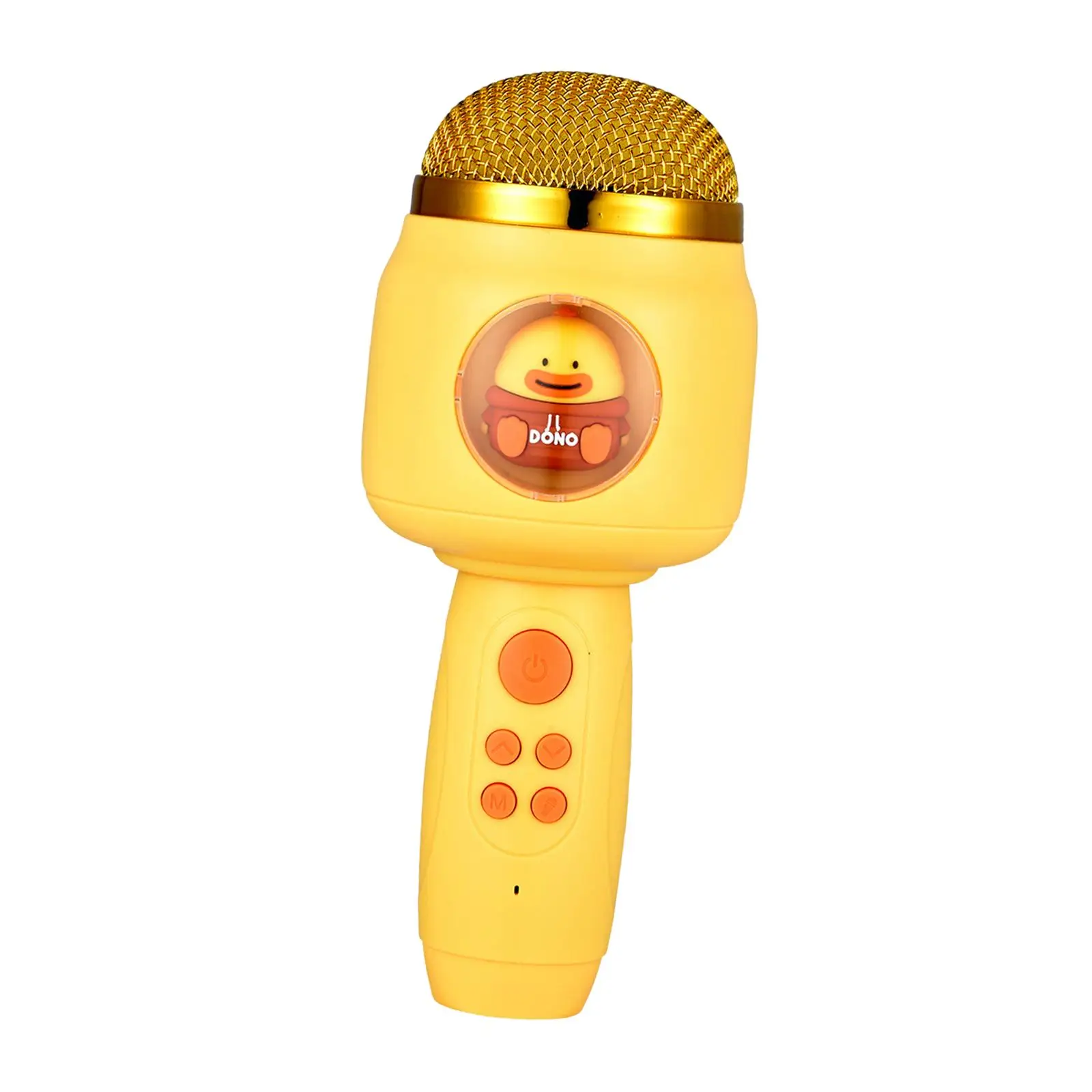 

Беспроводной Bluetooth-микрофон со светодиодной подсветкой, портативный, для пения, для девочек, мальчиков, игрушка, для дня рождения, дома, для взрослых