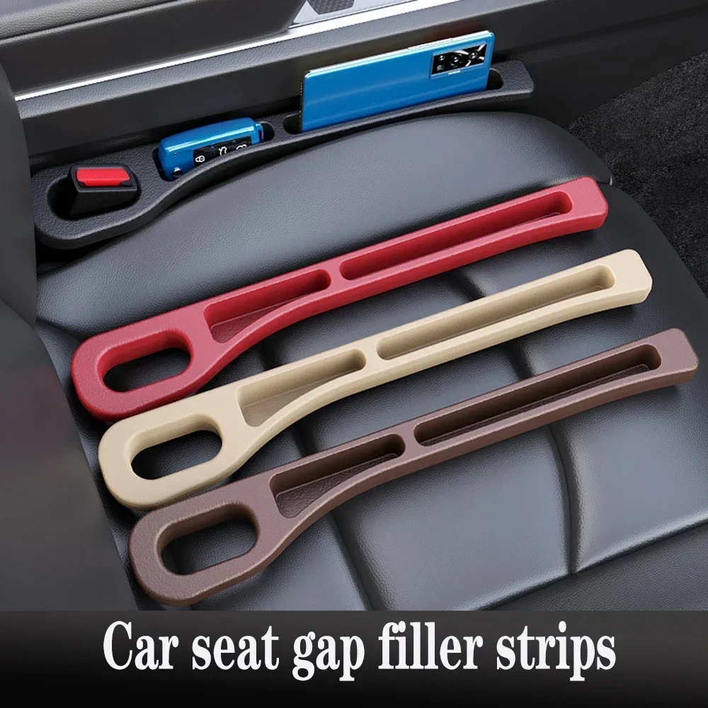 2pcs For Jeep Compass Wrangler JL JK 2007~2022 Car Decoration Accsesory Car Seat Gap Filler Side Seam Plug Strip Seat Gap