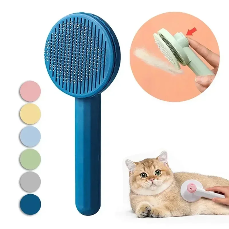 

Pet Hair Removal Comb r Brush for Cats Dogs Hair Remover Scraper Pet Grooming Tool Cat Accessories Dog Accessories Dog Brush