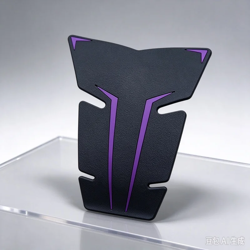 Fuel Tank Sticker SRS Modified Fish‑Bone Body Anti‑Slip Silicone Protective Sticker FOR CFMOTO 450SR