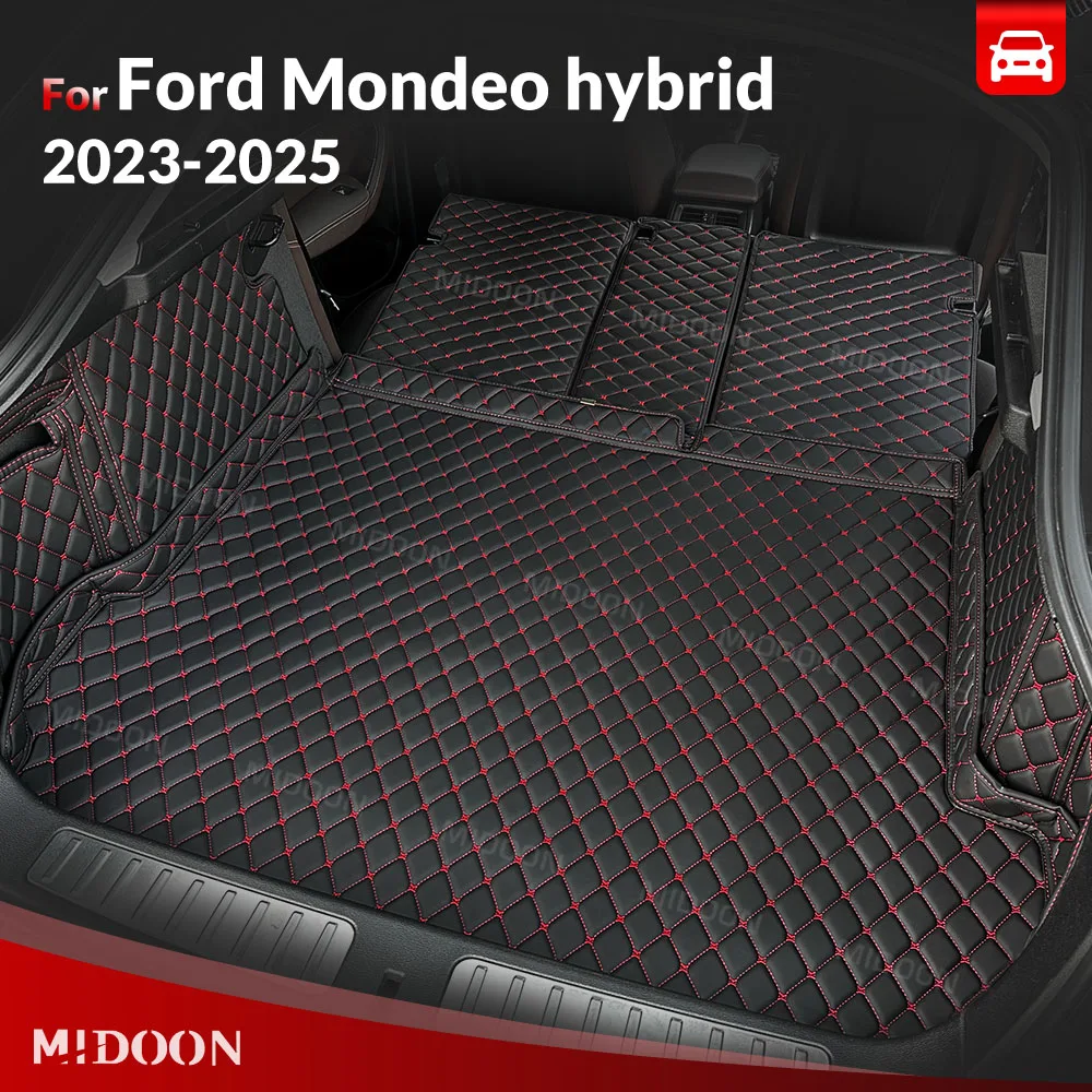 

MIDOON для Ford Mondeo hybrid 2023 2024 2025, авто полное покрытие, коврик для багажника, автомобильный защитный коврик, грузовой вкладыш, аксессуары для интерьера