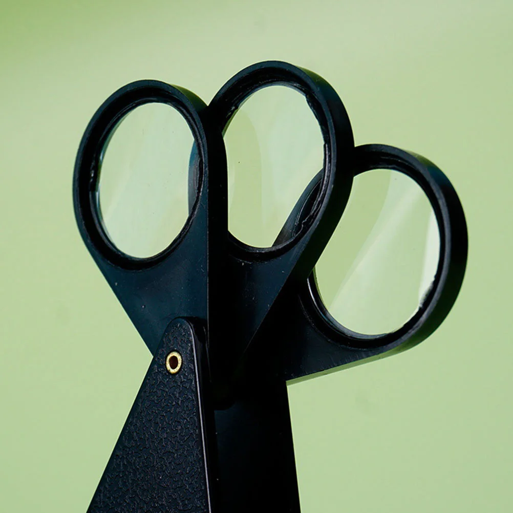 

Compact Foldable Magnifying Glass 4x for Reading Books Maps Coins Stamps Portable Handheld Magnifier for Seniors