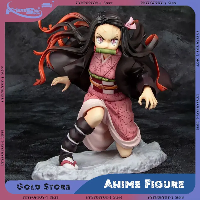 

Фигурки аниме Nezuko Battle, экшн-фигурка, кавайная модель из ПВХ, украшение для рабочего стола, коллекция украшений, статуя, игрушки, подарки на день рождения