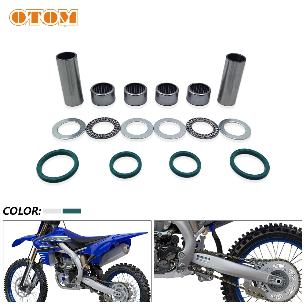 OTOM Motocross Swing ARM Maintenance Parts Thrust Needle Roller Bearing Oil Seal Bushing For YAMAHA WR250F WR450F YZ250 MONSTER