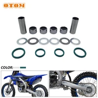 OTOM piezas de mantenimiento de brazo oscilante de Motocross, cojinete de rodillo de aguja de empuje, buje de sello de aceite para YAMAHA WR250F WR450F YZ250 MONSTER