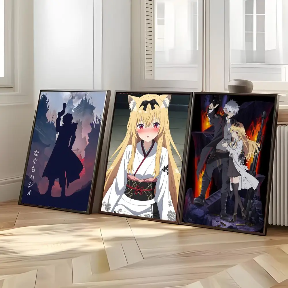 Anime Novel Arifureta From Commonplace To Worlds Strongest Poster Distinct Home Decor Concepts Chic Indoor Art Pieces