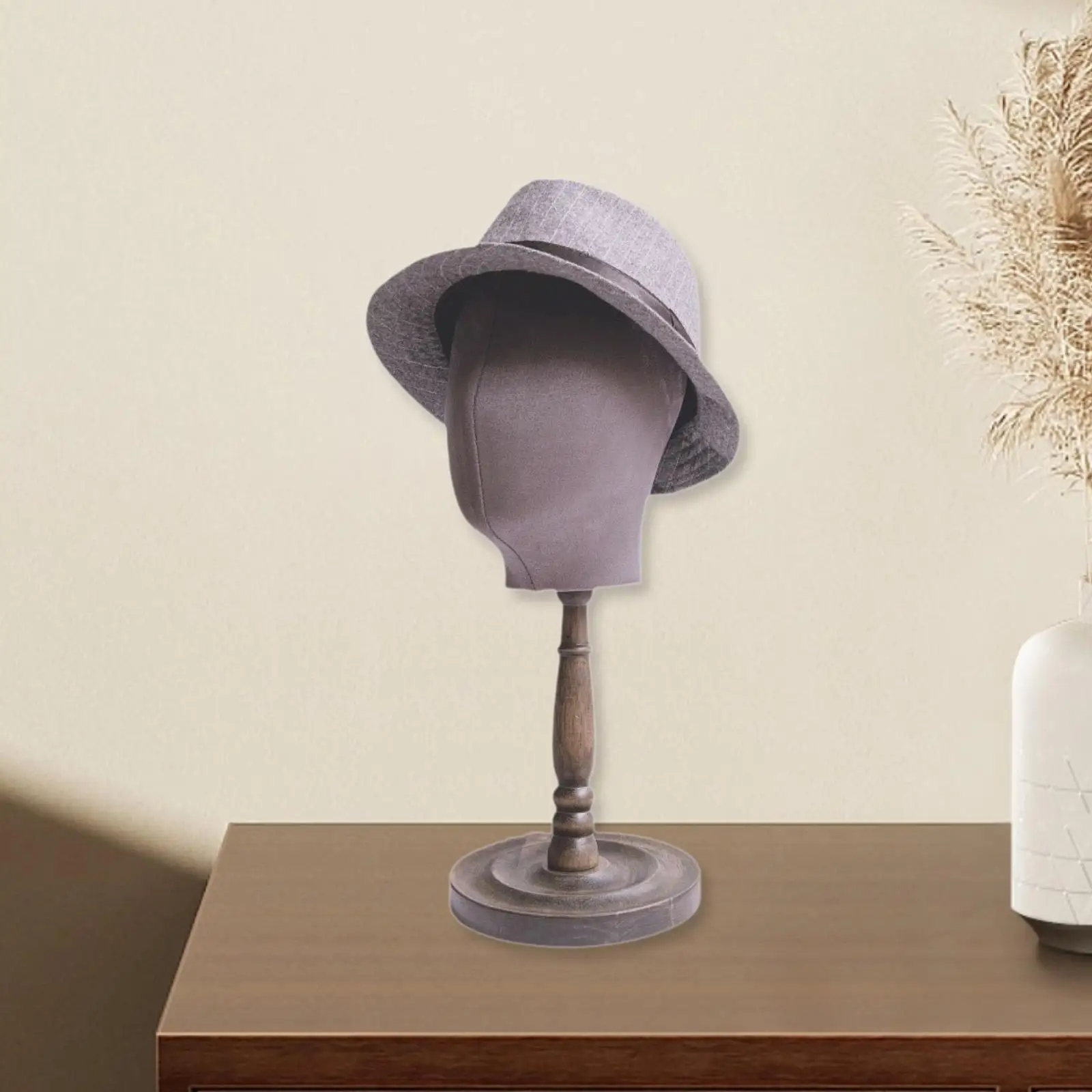 

Wig Display Model Head Hat Display Rack Desktop Decor Shopping Mall Hat Storage