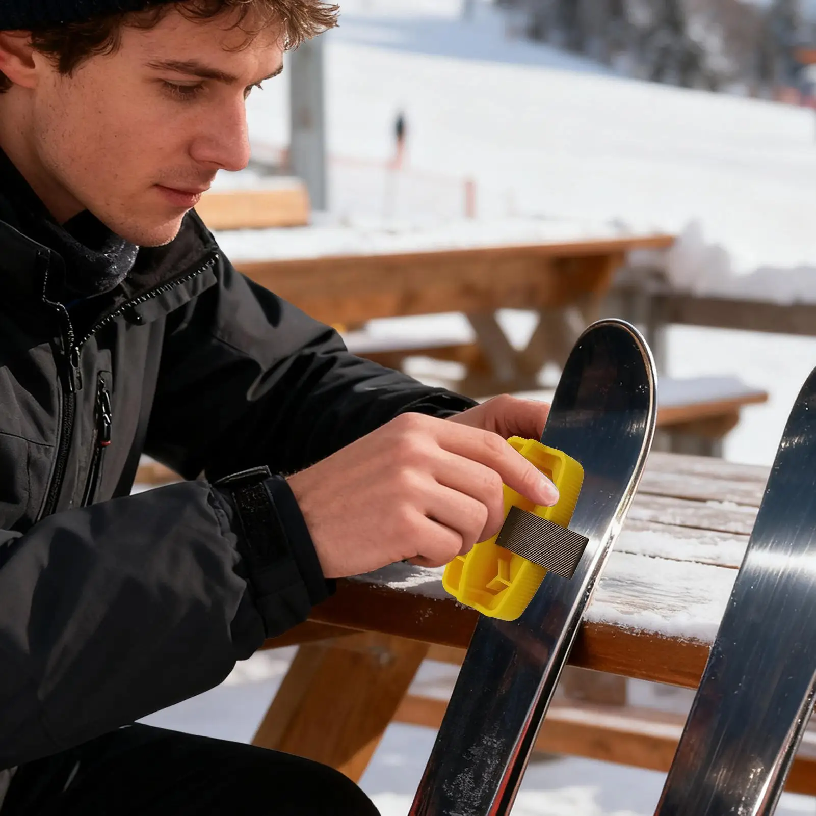 Snowboard Ski Edge Bevel Tuning, Ski Edge Sharpener, Burr Side Grind Tool, Skiing Equipment, Ice , Snowboard Tool