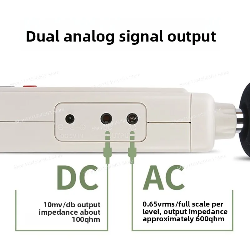 AR824 High Precision Decibel Meter, Environmental and Industrial Noise Sound Level Measurement Tool