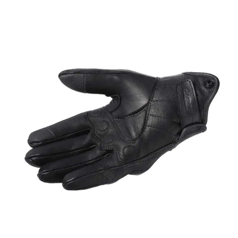 Motorcycle Gloves Cycling Racing Moto Protective Gear Knuckle Protection Tactical Gloves Leather Touchscreen For Work Combat