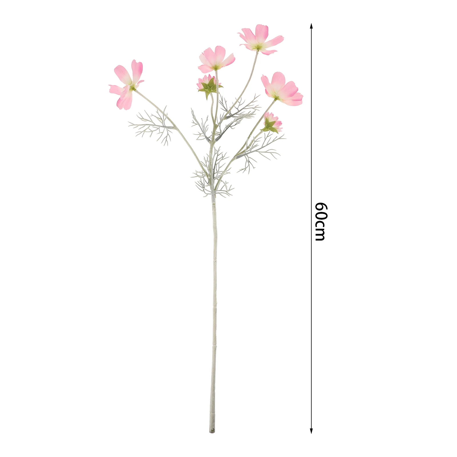 4 Heads Large Flower with 2 Heads Buds Silk Daisy Artificial Flower Room Wedding Home Table Decorations Party Diy Bouquet Gifts