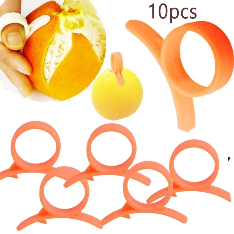 10/20PCS Practical Orange Grapefruit Peeler Fruit Peeler Slicer Cutter Convennt Lemon Fruit Slicer Ring Type Kitchen Gadgets