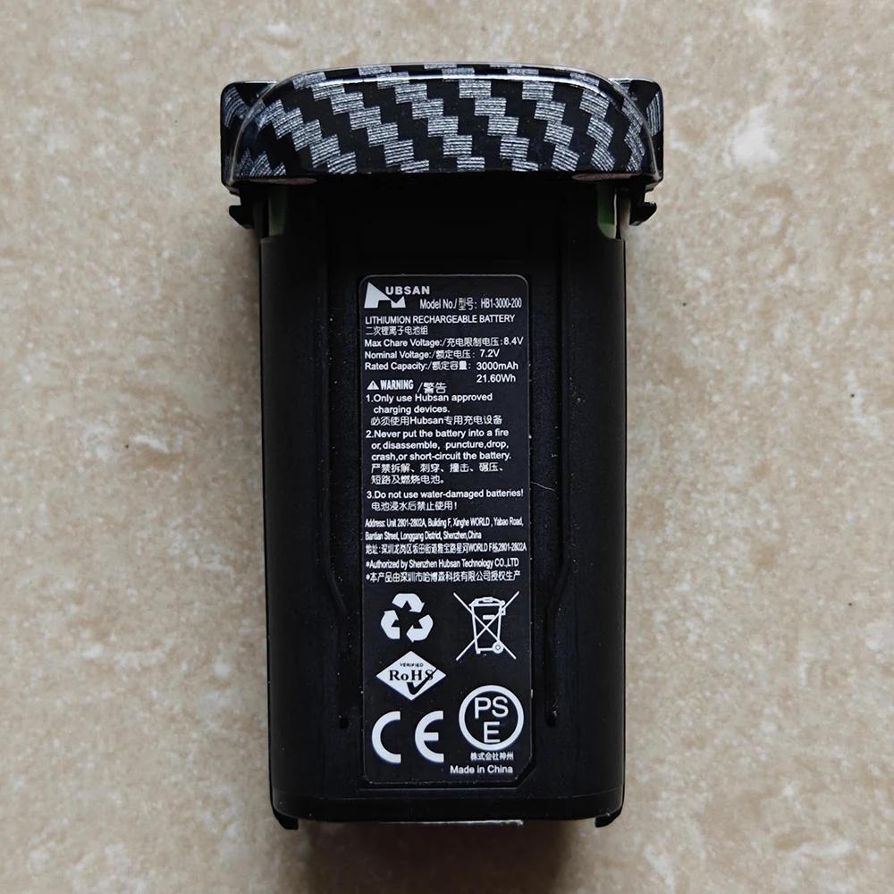 

Оригинальный литиевый аккумулятор 7,2 в 3000 мАч Вт-ч для Hubsan Zino Mini Pro изысканный Радиоуправляемый Дрон Квадрокоптер запасные части Аксессуары