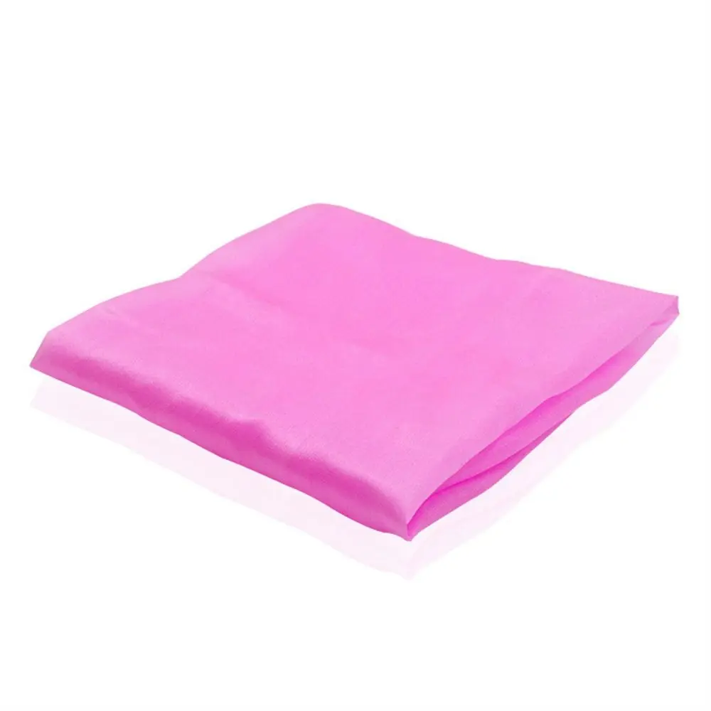 Magic ของเล่น 30*30 ซม.ผ้าพันคอ Magic Tricks Magic Prop 45*45 ซม.Magic Silk Mentalism สีสัน Magician ผ้าพันคอ Magician