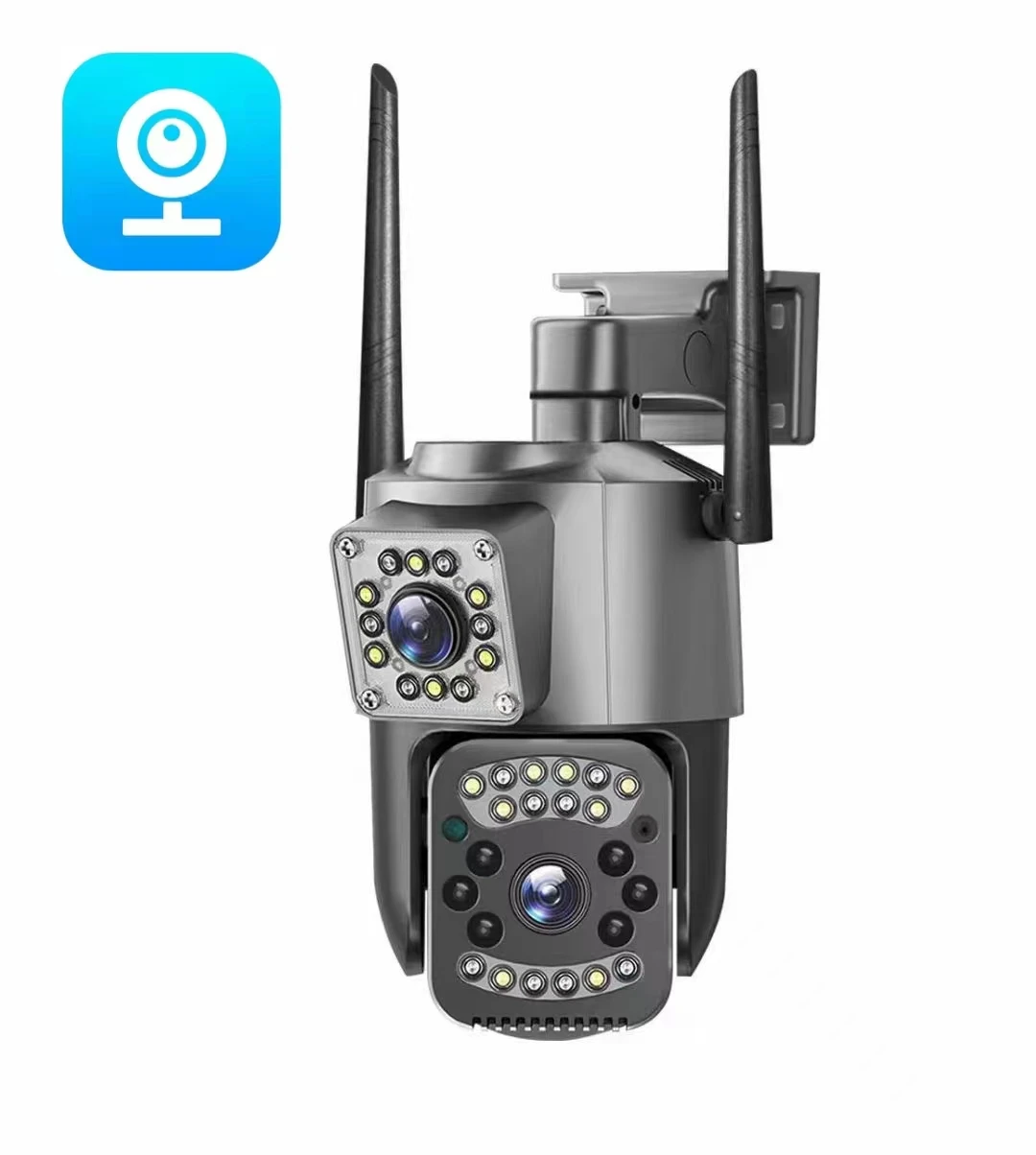 IP-камера купольная V380pro, 2 МП, 1080P, PTZ