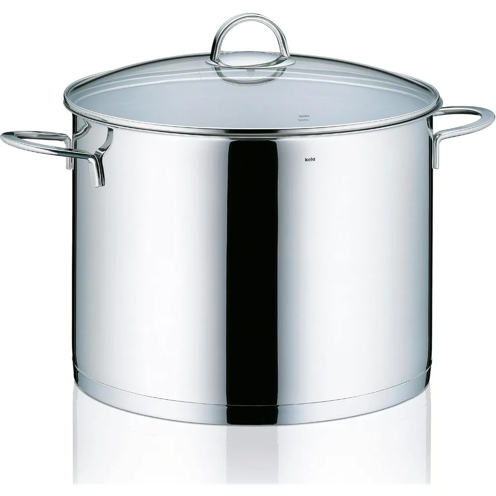 

kela Stock Pot Cailin 28 см из нержавеющей стали, серебристый, блестящий, 28 x 28 x 21,5 см