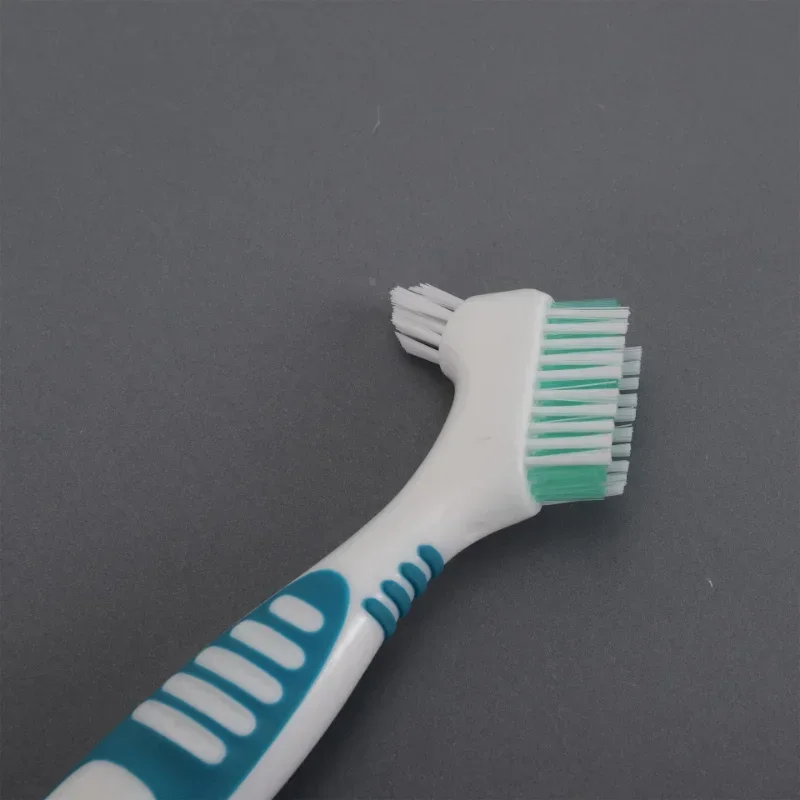 Denture Brushes with Double Sided Denture Cleaning Brush Heads for Denture Care Beauty Health