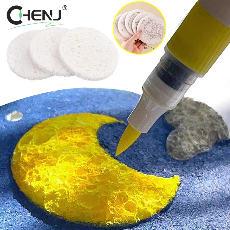 

10pcs Foam Texture Painting Paper Puffy Texture Paper Magic 3d Art Drawing Paper For Kids Diy Painting Educational Toys