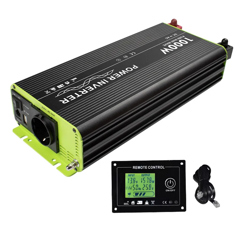 

DC to AC 12V to 220V 400W Smart Digital Car Power Inverter with LCD Display Mini Car Inverter