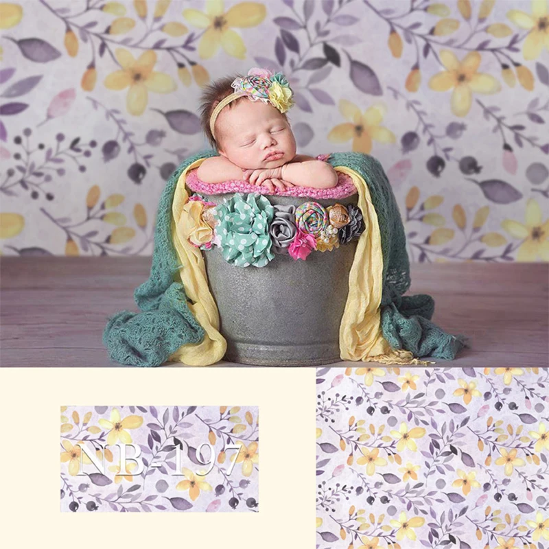 Rose flower backdorp for photography floral oil painting newborn kids portrait  photo background studio sunflower