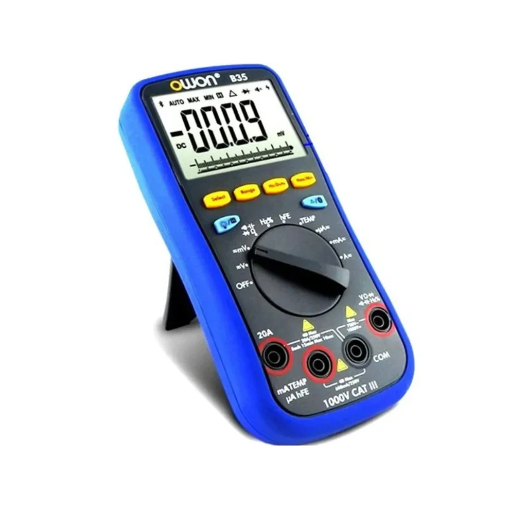 OWON Handheld Digital True RMS Multimeter B35 / B35T / B35T+ 3 5/6 Digitals Multimetro With Bluetooth Multimeters