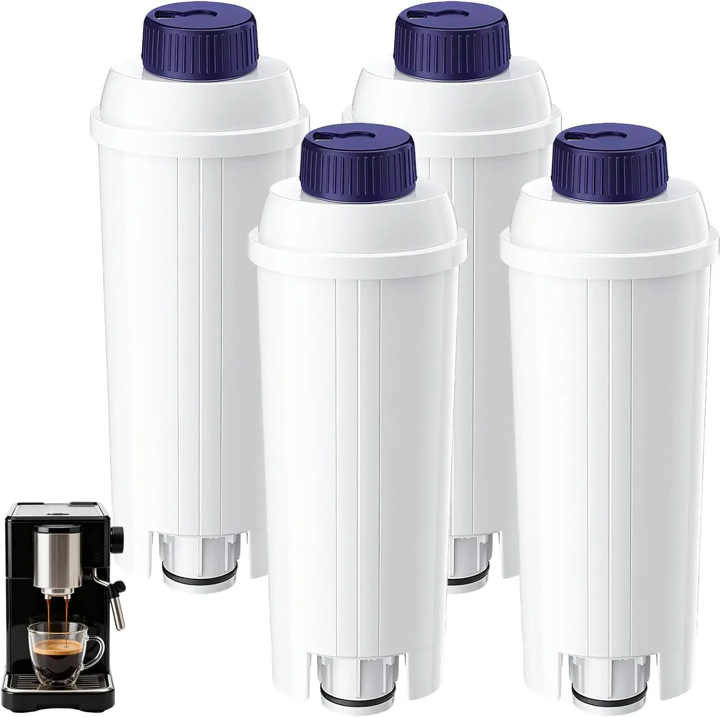 Filtro de Agua de Repuesto De'Longhi DLSC002 Compatible con las Series De'Longhi Magnificent S, Eletta Explorer, Dynamic y ECAM
