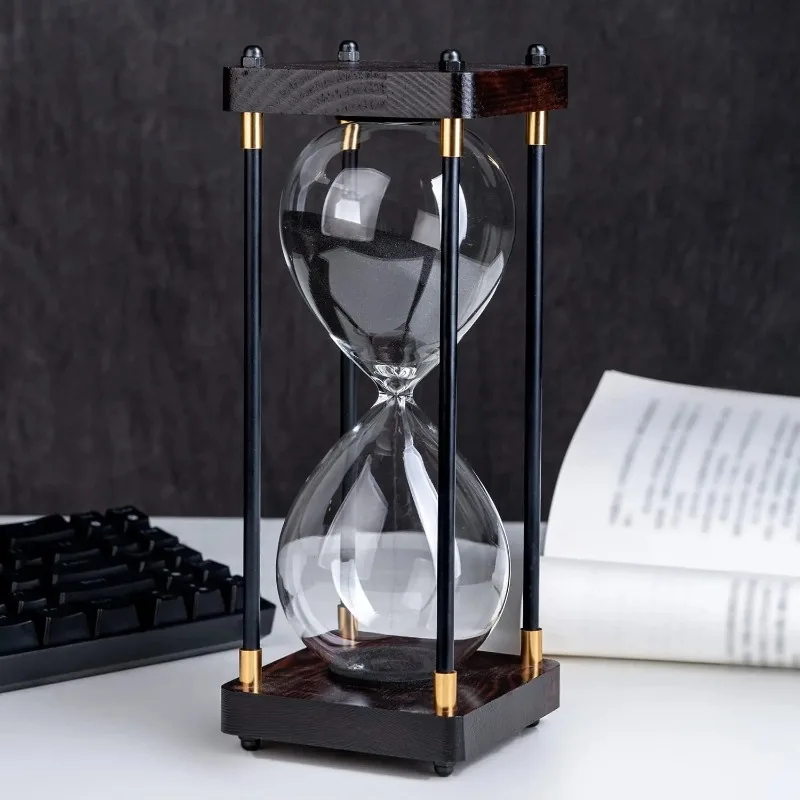Everbright Store Hourglass Timer Kids 60 Minutes Creative Retro Time Quicksand Special Funnel