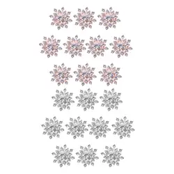 10Pcs Crystal Flower Button DIY Accessories Scrapbook Rhinestone Flatback Embellishment Hair Clip Bouquet Card Making