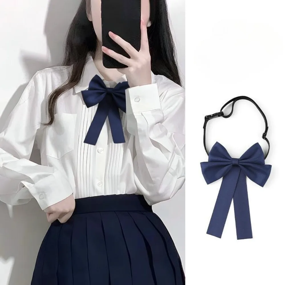 

Fashionable Minimalist Basic Bow Tie Women's Versatile College Style Workwear Collar Flower Bow Accessory