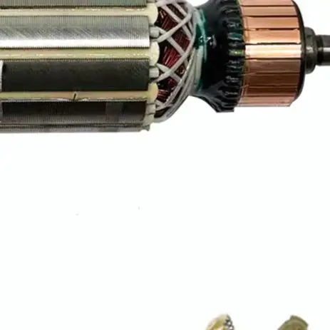 /7 /Tooth /Gear For Rotor 157mm Length 12mm Shaft Copper Winding Motor Replacement Part For 7 Inch Circular Saw Power Tool Acces