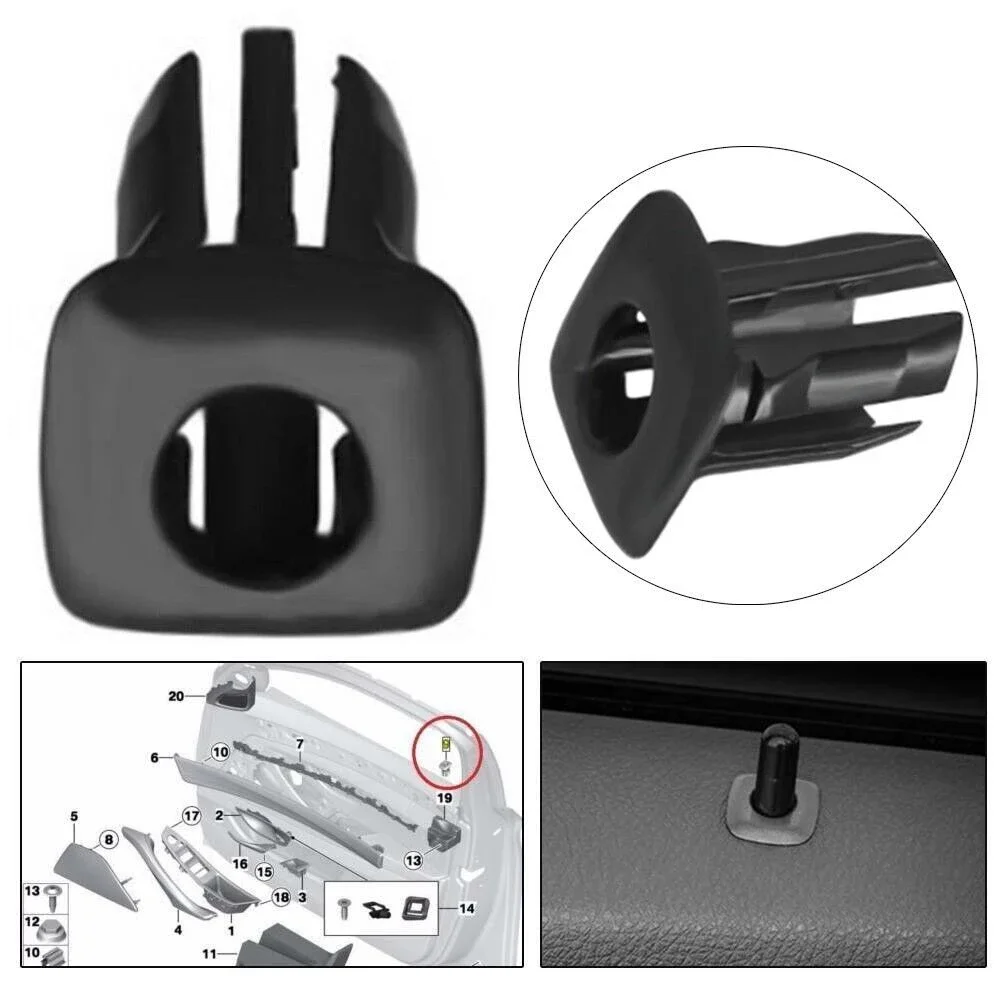 

Door Glass Pin Guide Trim Panel Locking Knob-Button Cover For BMW F10 5 Series 51429171769 Replacement Car Part