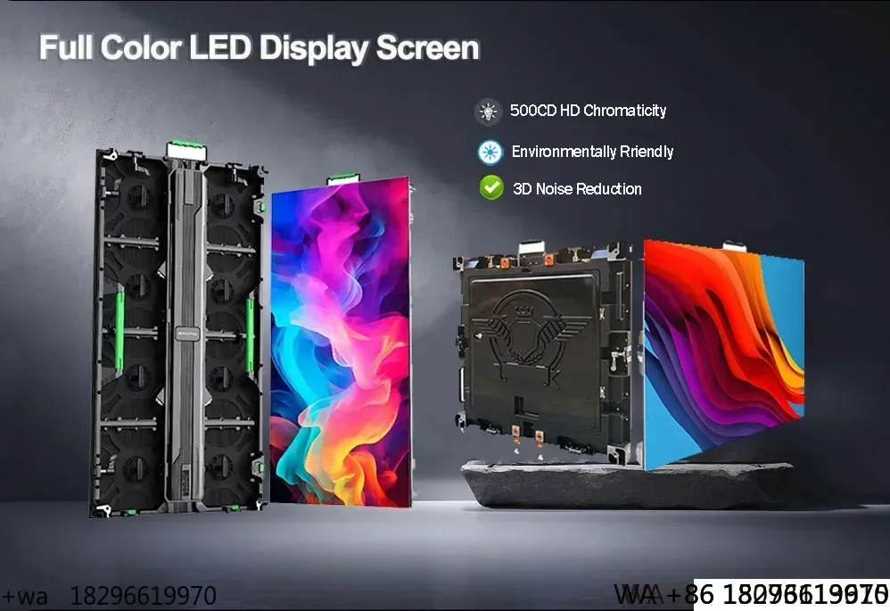 

Indoor P4 Full Color HD LED Display Large Screen for Bars Entertainment Venues