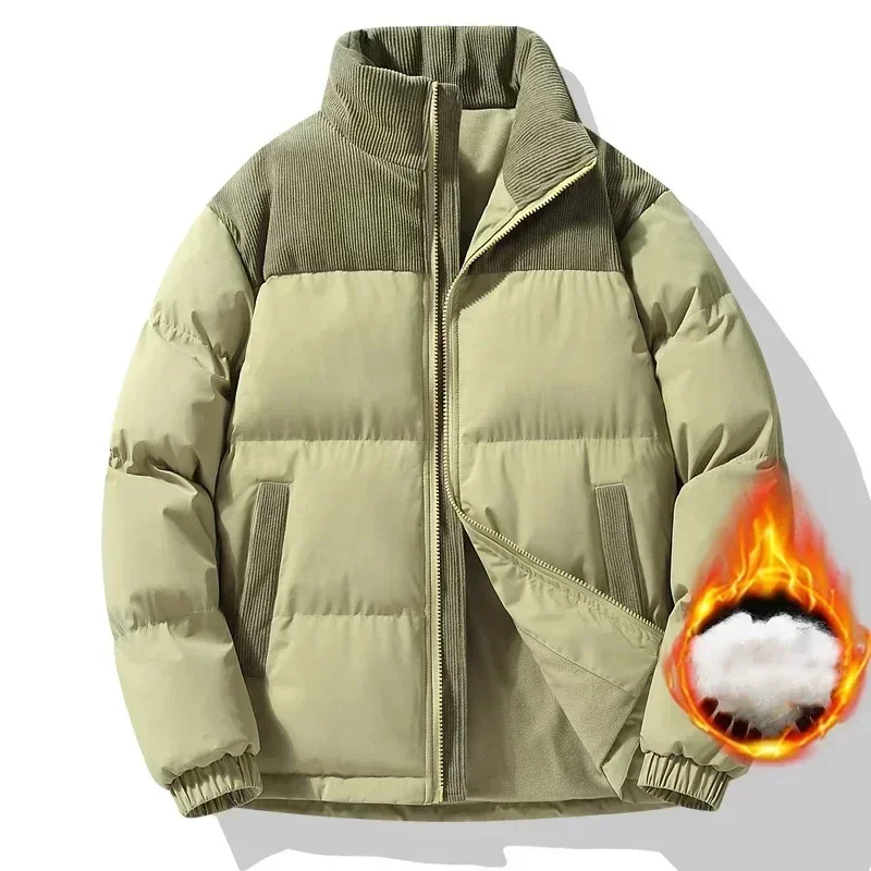 Piumino invernale caldo da uomo nuovo piumino di cotone cappotti moda Casual sport coppia spessa giacche di cotone Unisex Outwear Parka