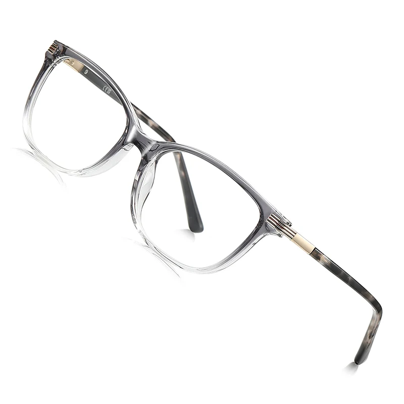 VICKI نظارات عصرية بيضاوية جديدة للرجال والنساء، فوتوكروميك، مضادة للضوء الأزرق، وصفة طبية متعددة البؤر قابلة للتخصيص LS217 #2