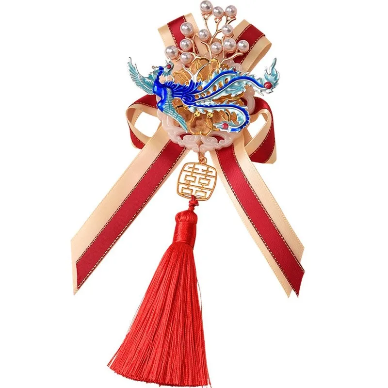 wedding-corsage-golden-dragon-phoenix-full-set-of-placket-flowers-bride-and-groom-wedding-supplies