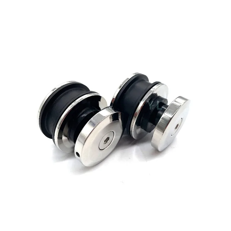 With 2m 10 * 30mm pipe sliding door hardware set shower room glass door set bathroom accessories